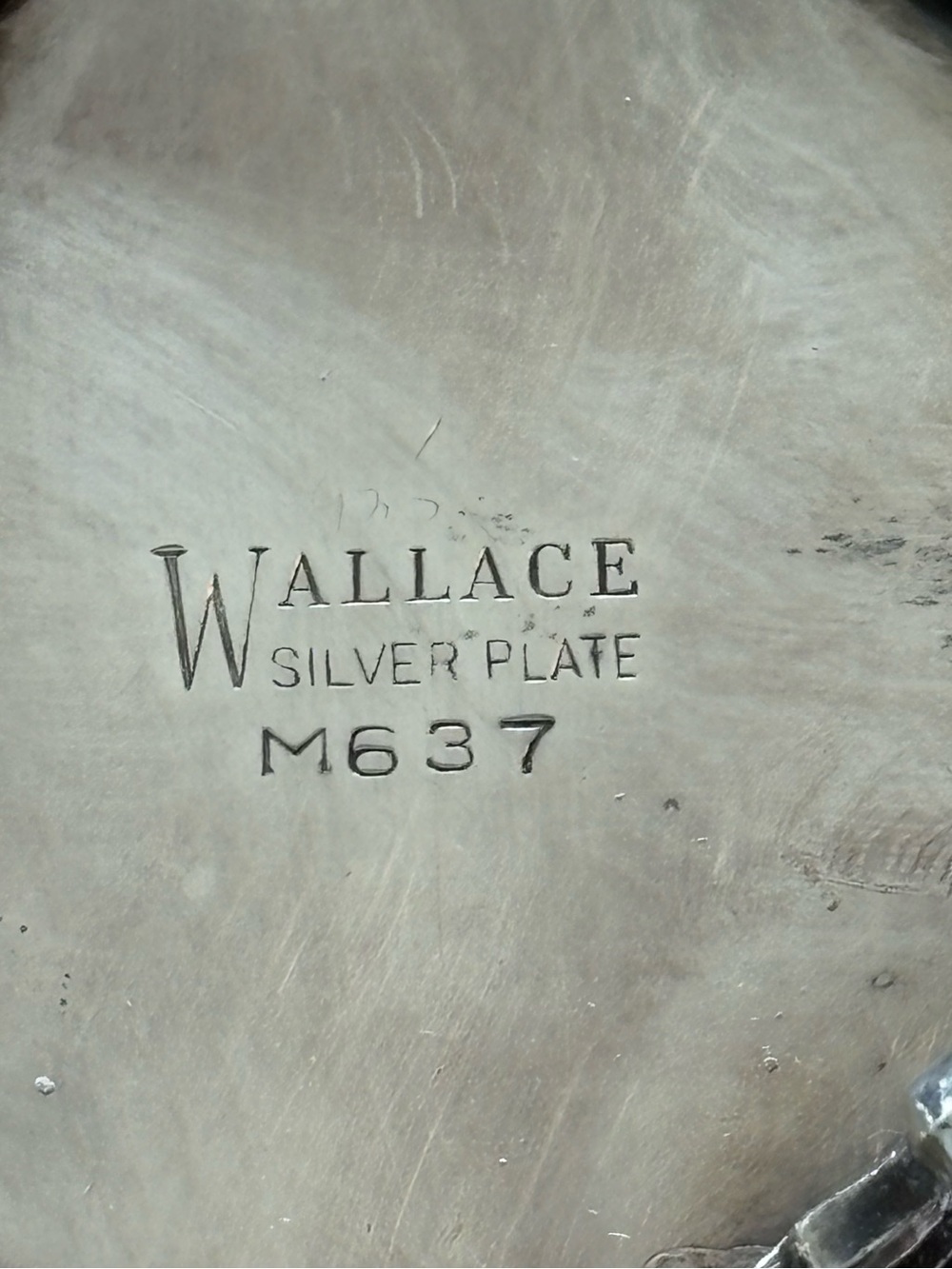 Wallace Silver-Plate Small Serving Bowl - Picture 3 of 7